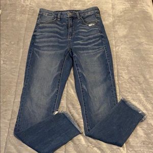 American eagle curvy high waisted jeans